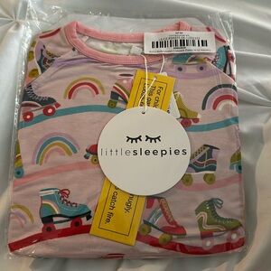 Little Sleepies Rollerskates  crescent Zippy 6-12m